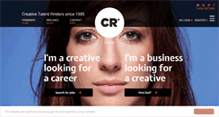 Desktop Screenshot of creativerecruitment.co.uk